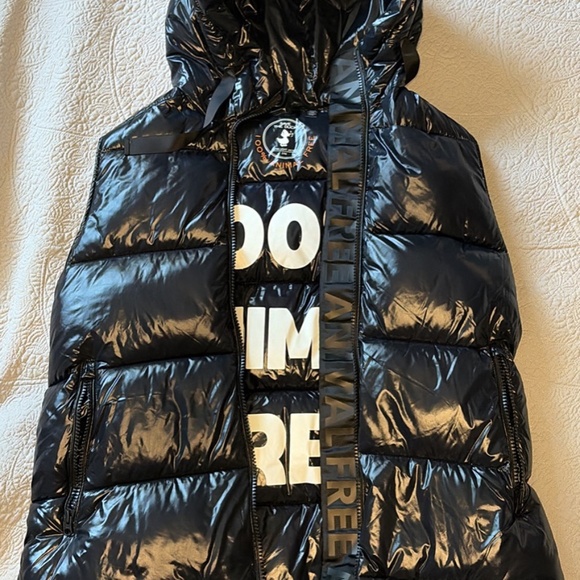 Save the duck long puffer vest - 100% animal free - Picture 2 of 7